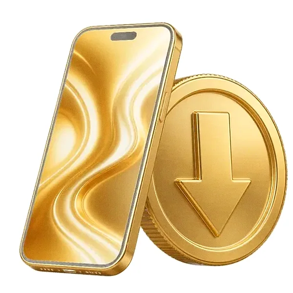 Smartphone and coin — Cashmo