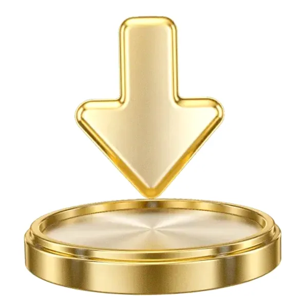 Downward arrow button — Cashmo
