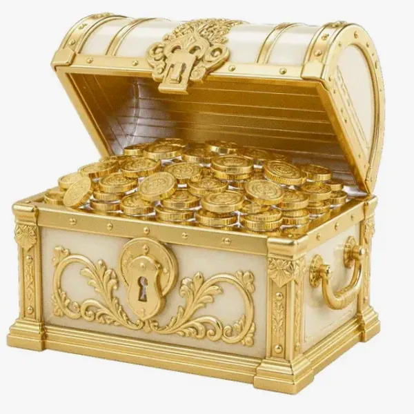 Open treasure chest — Cashmo