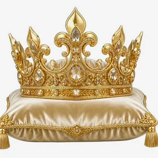 Jeweled royal crown — Cashmo