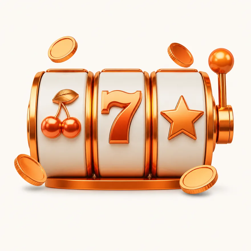 Three slot reels — Cashmo