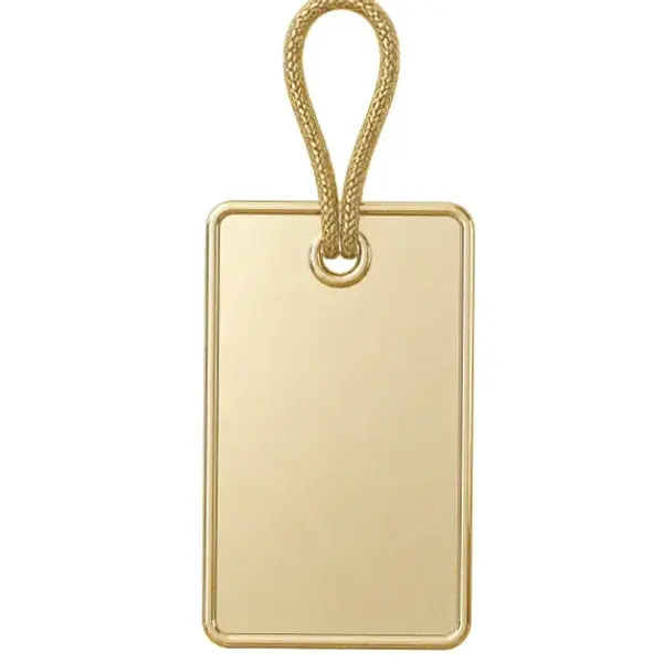 Blank luggage tag — Cashmo