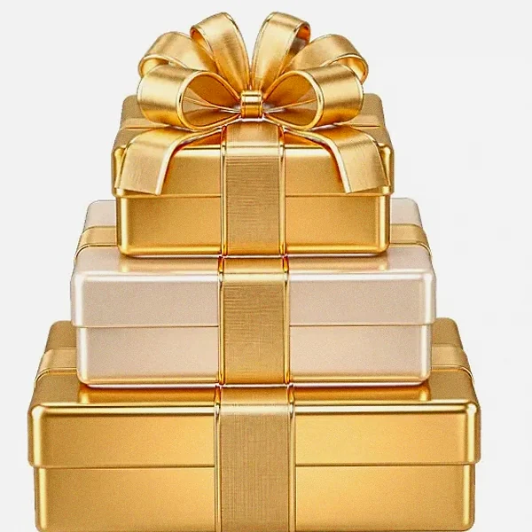 Stacked gift boxes — Cashmo
