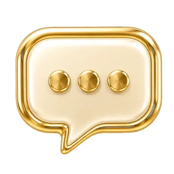 Three-dot speech bubble — Cashmo