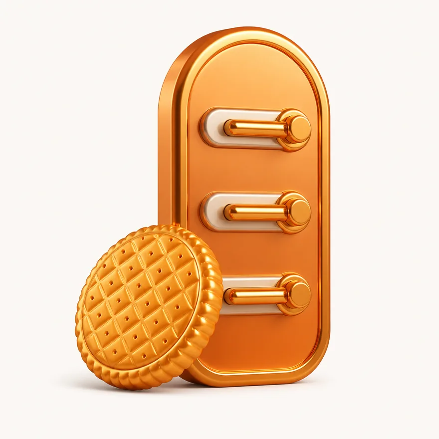 Biscuit with toggle panel — Cashmo