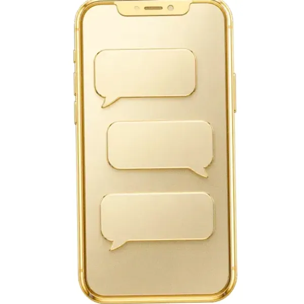 Smartphone with chat bubbles — Cashmo