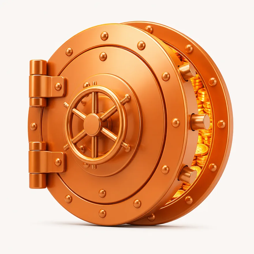Round bank vault — Cashmo