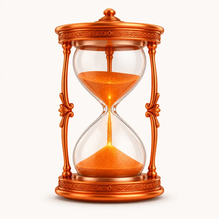 Ornate hourglass — Cashmo