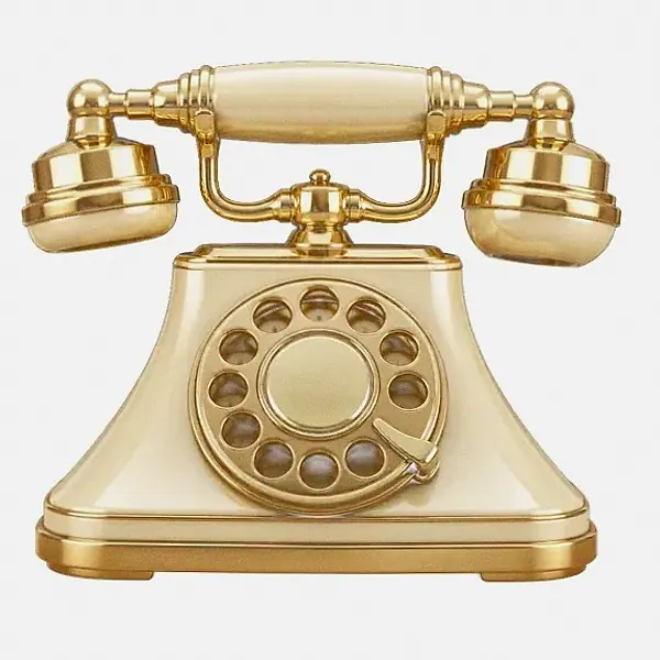 Rotary telephone — Cashmo