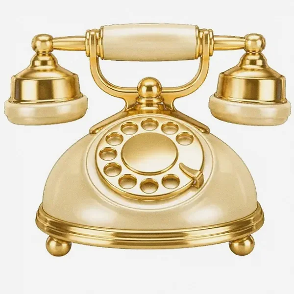 Vintage rotary telephone — Cashmo