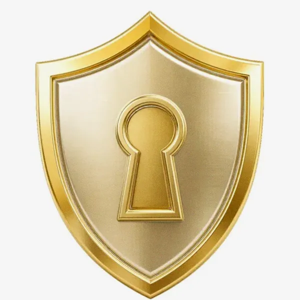 Keyhole shield — Cashmo